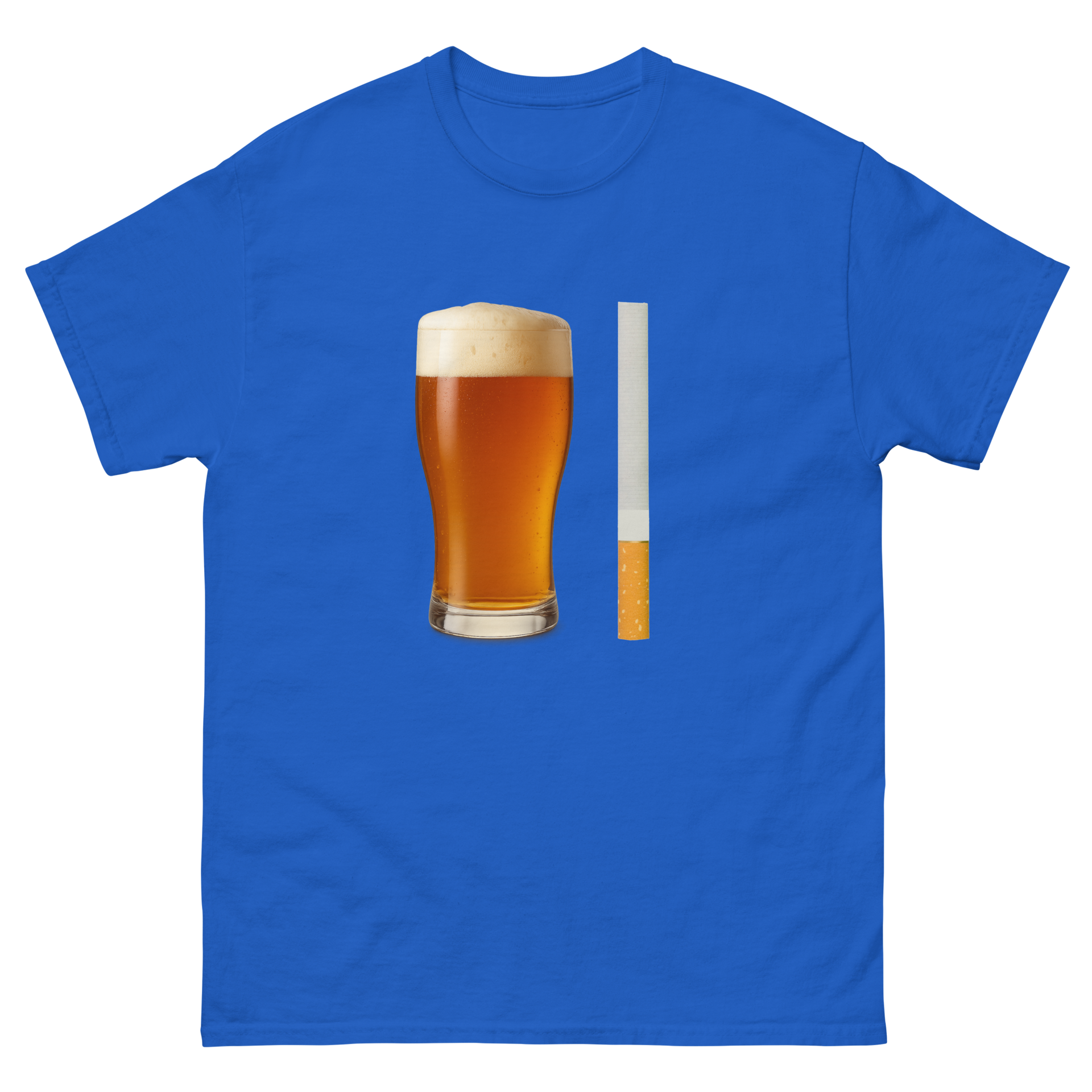 Beer And Cigarette T-Shirt – Parker Cant